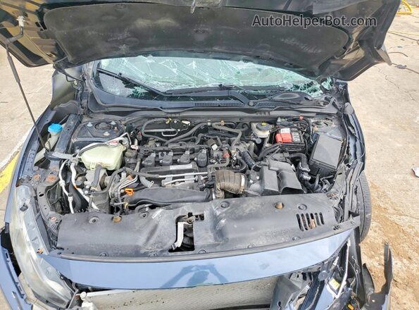 19XFC1F33GE008667 2016 HONDA CIVIC Blue Вид задньої частини салону