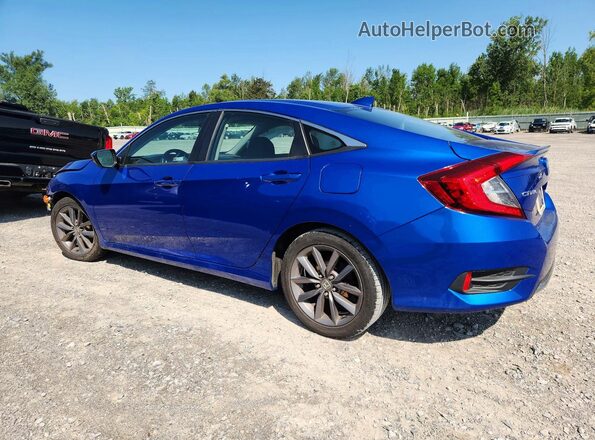 19XFC1F33KE202768 2019 HONDA CIVIC Blue Trasero izquierdo