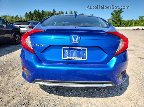 19XFC1F33KE202768 2019 HONDA CIVIC Blue Vista trasera