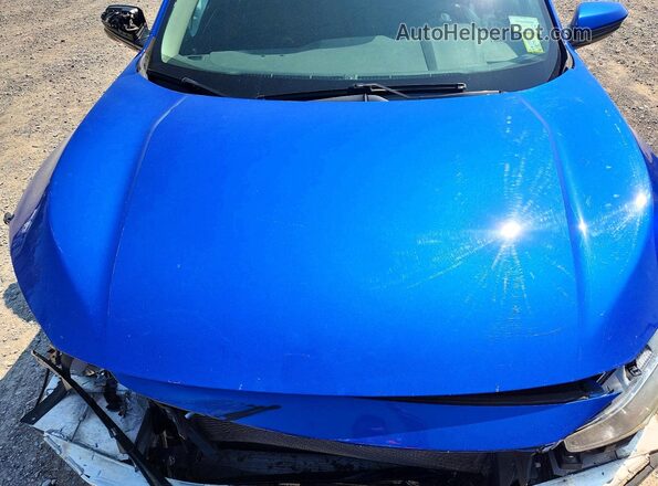 19XFC1F33KE202768 2019 HONDA CIVIC Blue Vista interior trasera