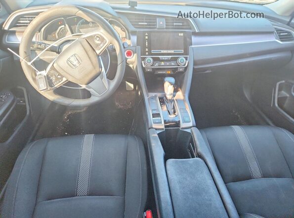 19XFC1F34GE025297 2016 HONDA CIVIC Gray Dashboard view