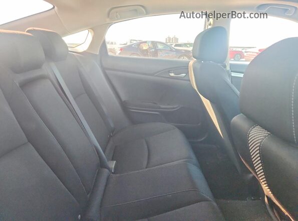19XFC1F34GE025297 2016 HONDA CIVIC Gray Rear seats view