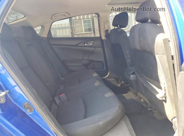 19XFC1F34KE004409 2019 HONDA CIVIC Синий Вид задних сидений