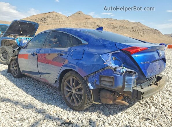 19XFC1F34KE004409 2019 HONDA CIVIC Синий Задняя левая четверть