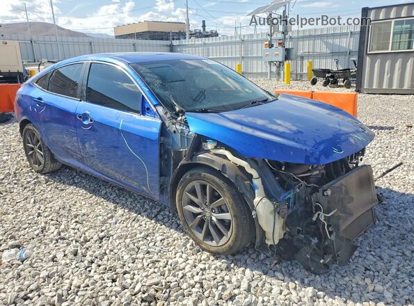 19XFC1F34KE004409 2019 HONDA CIVIC Синий Передняя правая четверть