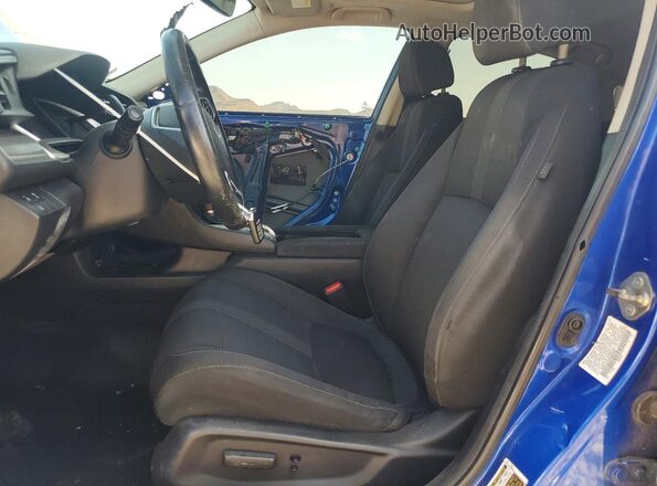 19XFC1F34KE004409 2019 HONDA CIVIC Синий Вид салона спереди