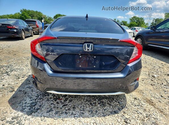 19XFC1F35ME207926 2021 HONDA CIVIC Синий Вид сзади