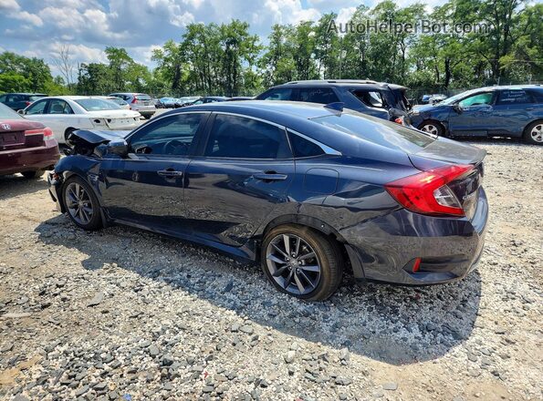 19XFC1F35ME207926 2021 HONDA CIVIC Синий Задняя левая четверть