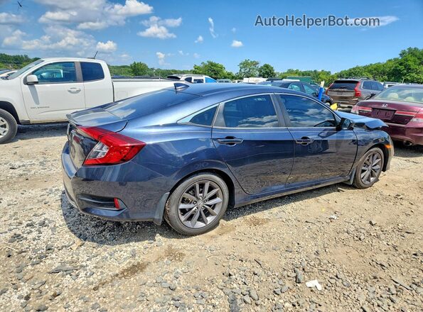 19XFC1F35ME207926 2021 HONDA CIVIC Синий Задняя правая четверть