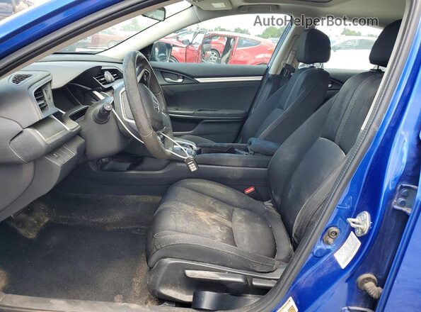 19XFC1F36GE016195 2016 HONDA CIVIC Blue Вид салону спереду