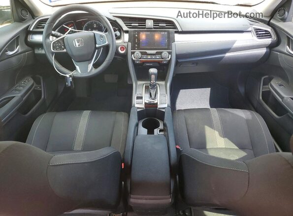 19XFC1F36HE031555 2017 HONDA CIVIC Silver Առջևի վահանակի տեսք