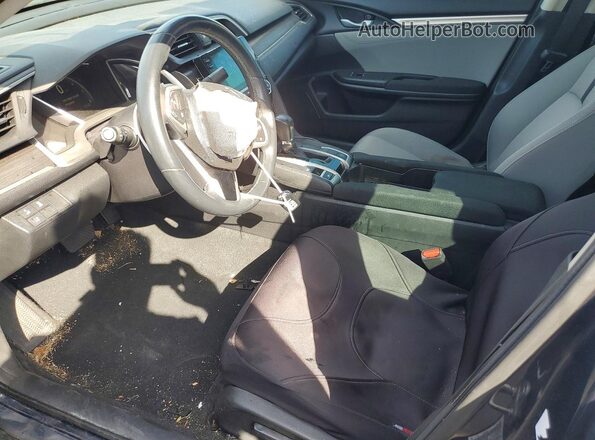 19XFC1F36LE019060 2020 HONDA CIVIC Charcoal Vista interior delantera