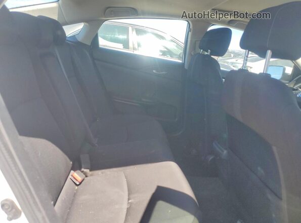 19XFC1F37GE208872 2016 HONDA CIVIC White Rear seats view