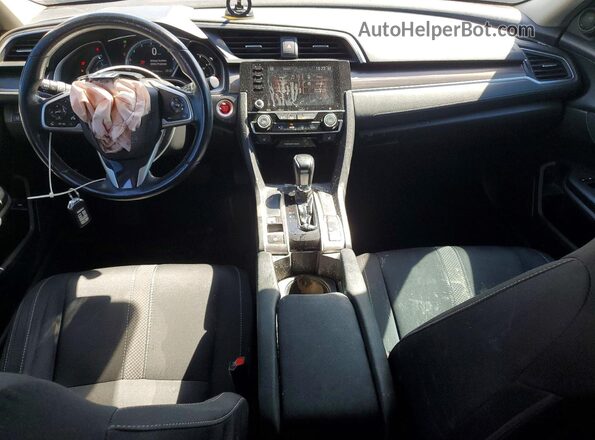 19XFC1F37KE214728 2019 HONDA CIVIC Black Vista del salpicadero