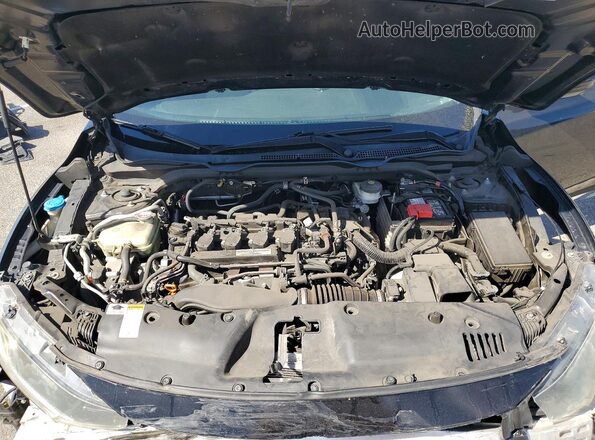 19XFC1F37KE214728 2019 HONDA CIVIC Black Vista interior trasera