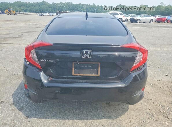 19XFC1F39HE008142 2017 HONDA CIVIC Black Rear view