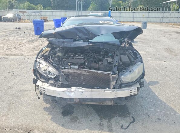 19XFC1F39HE008142 2017 HONDA CIVIC Black Front view