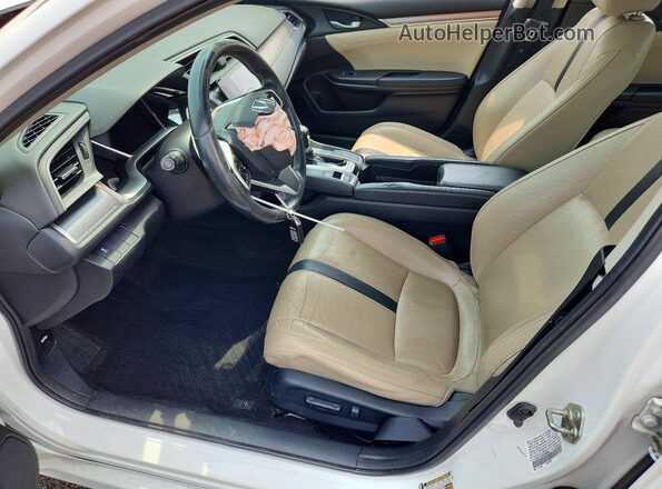 19XFC1F70HE208362 2017 HONDA CIVIC White Vista interior delantera