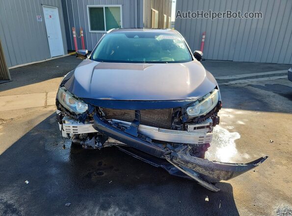 19XFC1F72LE213877 2020 HONDA CIVIC Gray Widok z przodu