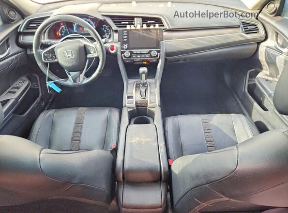 19XFC1F72LE213877 2020 HONDA CIVIC Gray Widok deski rozdzielczej