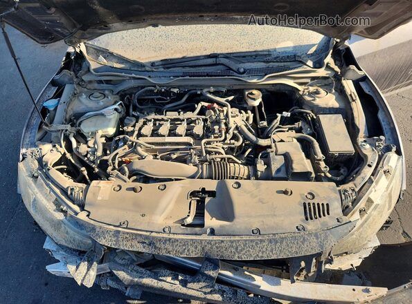 19XFC1F72LE213877 2020 HONDA CIVIC Gray Widok wnętrza z tyłu