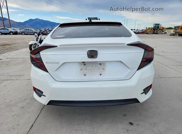 19XFC1F75GE008107 2016 HONDA CIVIC White უკანა ხედი