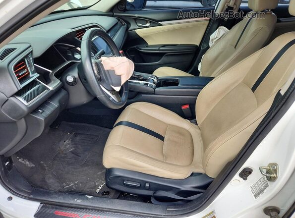 19XFC1F75GE008107 2016 HONDA CIVIC White წინა სალონის ხედი