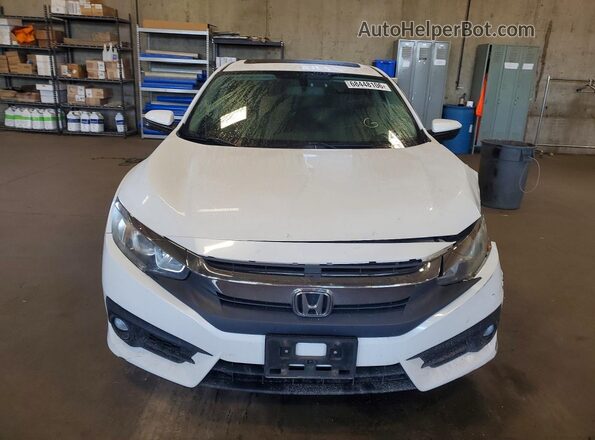 19XFC1F75GE014957 2016 HONDA CIVIC White Вид спереду