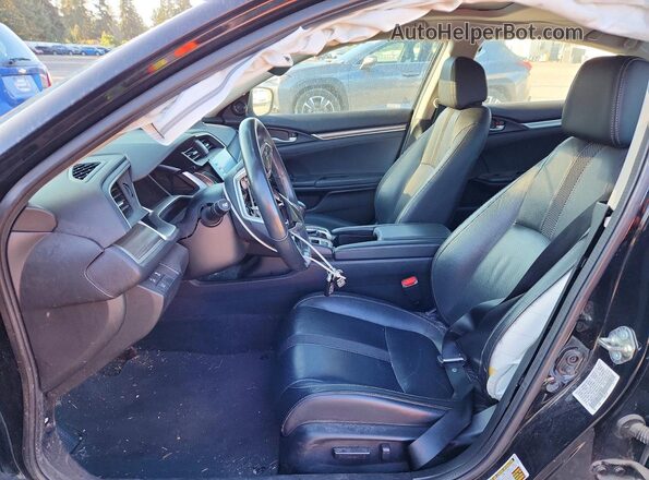 19XFC1F75LE204039 2020 HONDA CIVIC Black Vista interior delantera