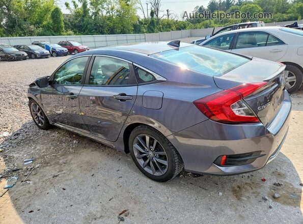 19XFC1F76LE000575 2020 HONDA CIVIC Gray Rear left