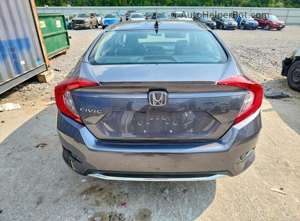 19XFC1F76LE000575 2020 HONDA CIVIC Gray Rear view