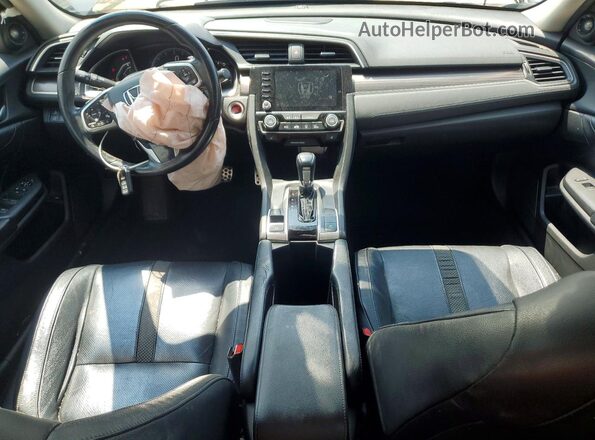 19XFC1F93KE002820 2019 HONDA CIVIC Gray Vista del salpicadero