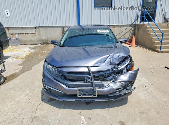 19XFC1F93KE002820 2019 HONDA CIVIC Gray Vista frontal