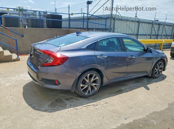 19XFC1F93KE002820 2019 HONDA CIVIC Gray Trasero derecho