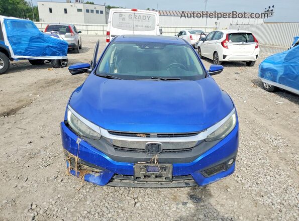 19XFC1F95GE036085 2016 HONDA CIVIC Blue Front view
