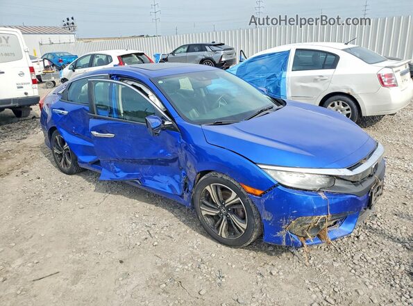 19XFC1F95GE036085 2016 HONDA CIVIC Blue Front right