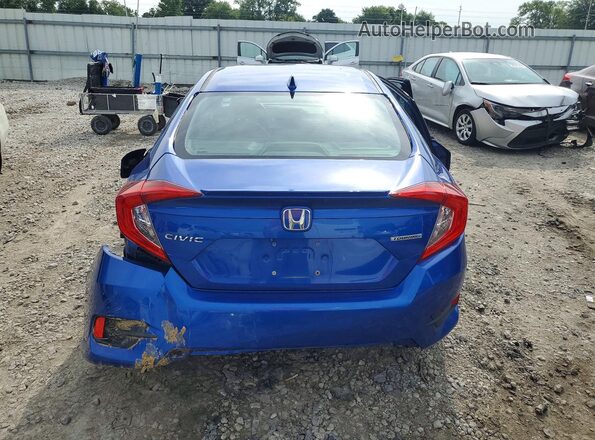 19XFC1F95GE036085 2016 HONDA CIVIC Blue Rear view