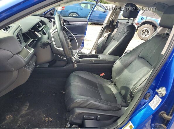 19XFC1F95GE036085 2016 HONDA CIVIC Blue Front interior view