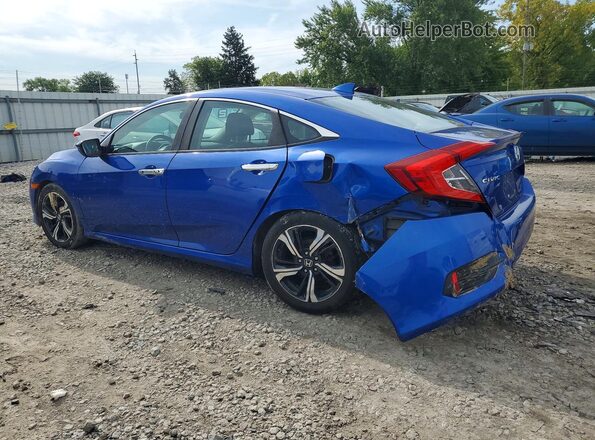 19XFC1F95GE036085 2016 HONDA CIVIC Blue Rear left