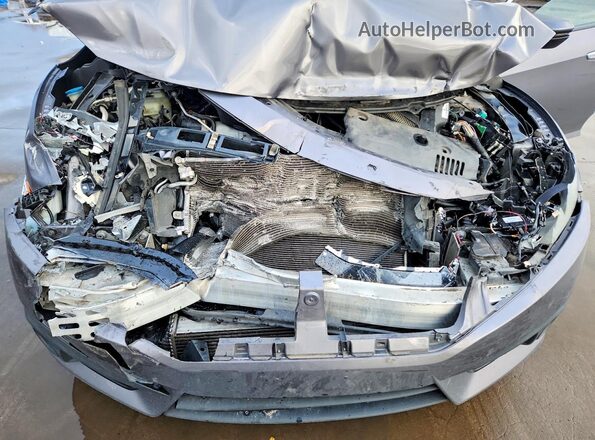 19XFC1F97HE031276 2017 HONDA CIVIC Gray უკანა სალონის ხედი