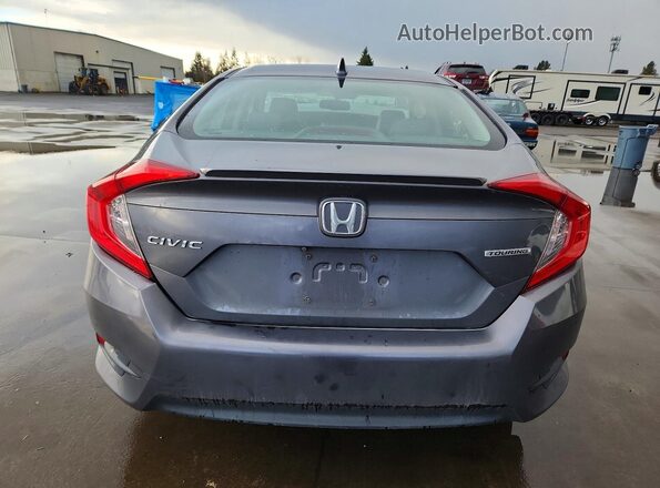 19XFC1F97HE031276 2017 HONDA CIVIC Gray უკანა ხედი