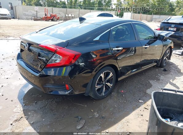 19XFC1F9XGE020318 2016 HONDA CIVIC Black Tył prawy