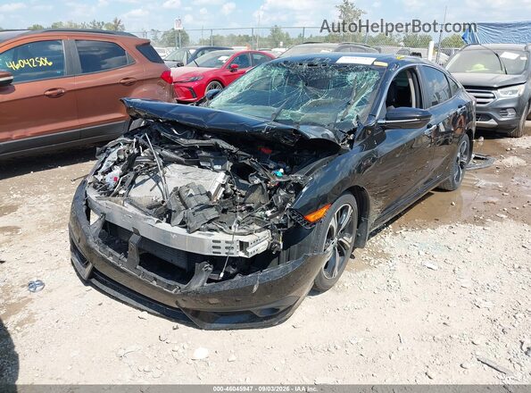 19XFC1F9XGE020318 2016 HONDA CIVIC Black Przód lewy