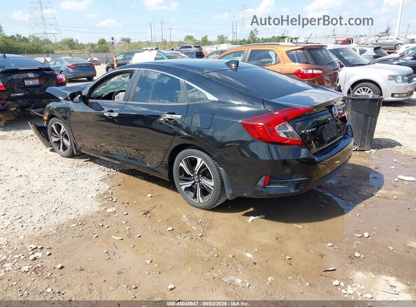 19XFC1F9XGE020318 2016 HONDA CIVIC Black Tył lewy