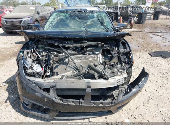 19XFC1F9XGE020318 2016 HONDA CIVIC Black Widok z przodu