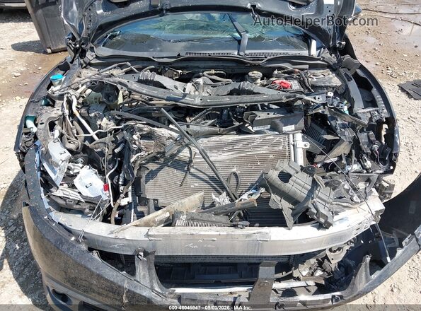 19XFC1F9XGE020318 2016 HONDA CIVIC Black Widok z tyłu