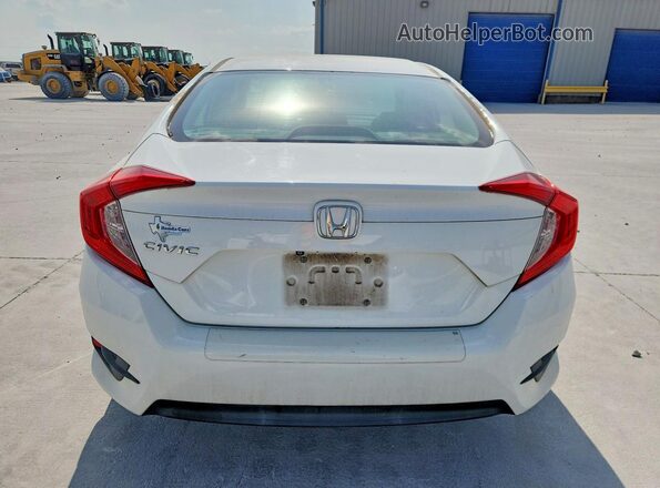19XFC2F50GE021156 2016 HONDA CIVIC White Հետևի տեսք