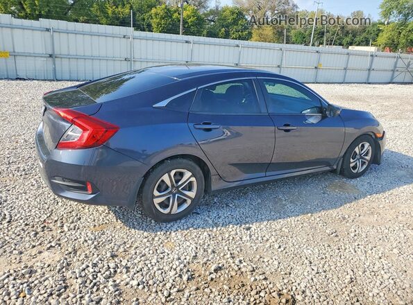 19XFC2F50GE070017 2016 HONDA CIVIC Blue Задня права чверть