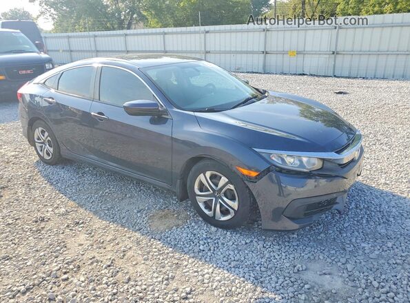 19XFC2F50GE070017 2016 HONDA CIVIC Blue Передня права чверть