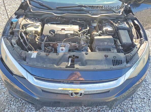 19XFC2F50GE070017 2016 HONDA CIVIC Blue Вид задньої частини салону